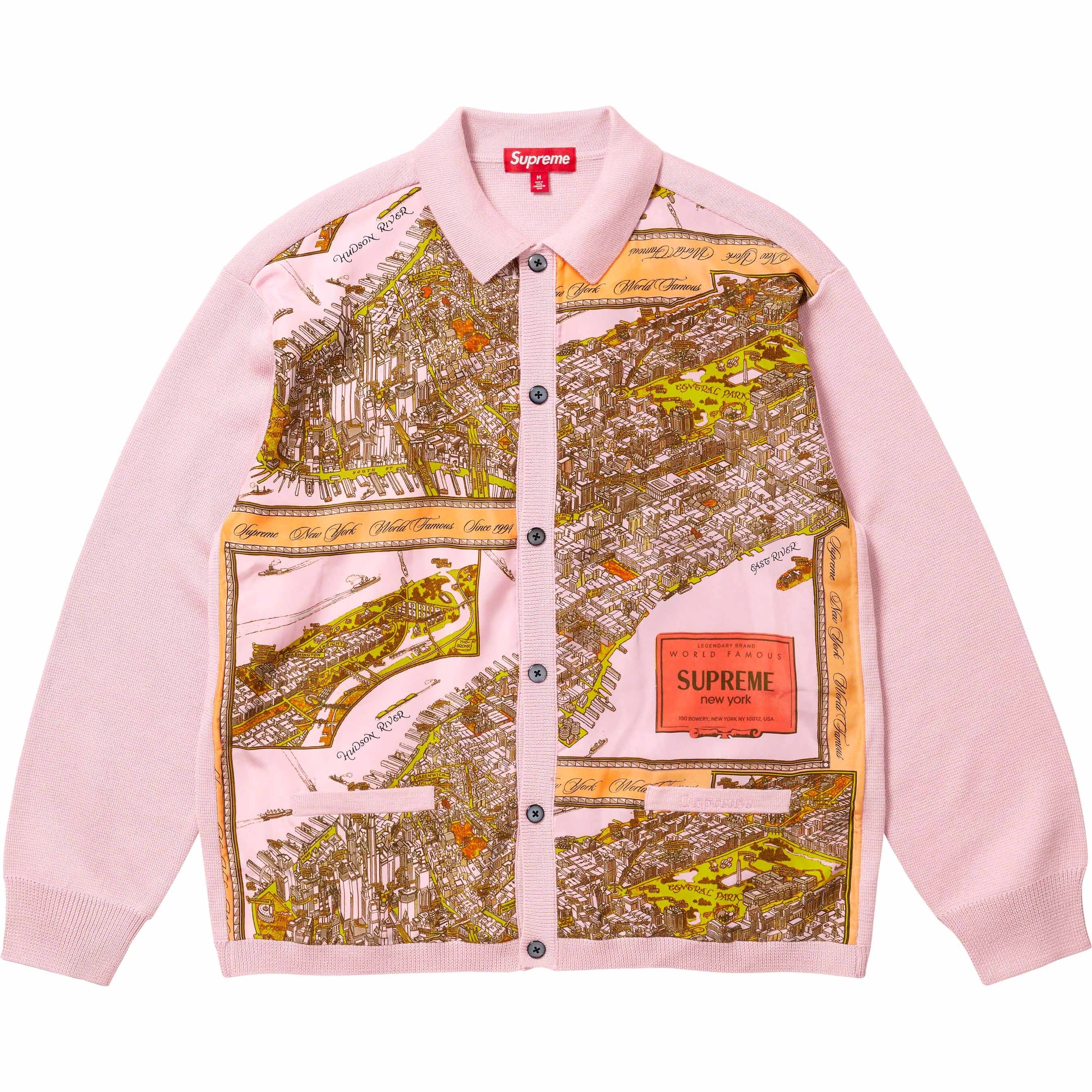 Silk Map Cardigan view 8